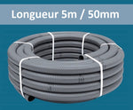 Couronnes Tuyau Piscine PVC Pression Souple Semi-Rigide à coller diamètre 50mm (En Stock)