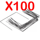 Lot de 100 Agrafes pour Toile de paillage (En Stock)